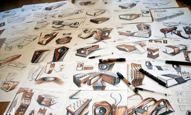 深圳工業設計公司的設計草圖