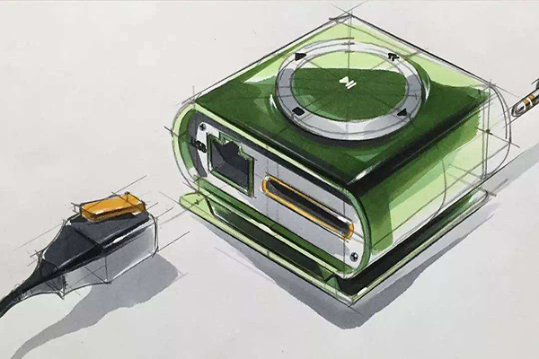 工業產品設計手繪中的配色、上色技巧與配色練習